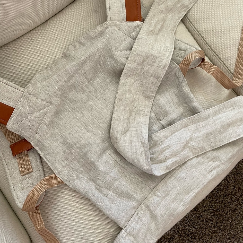 Sakura Bloom Scout Linen Flax Carrier